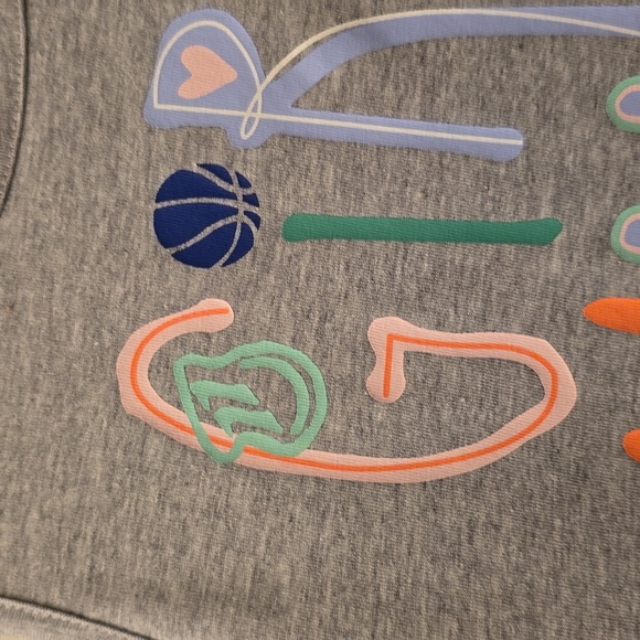 ADIDAS GIRLS GRAY SUMMER TANK TOP "GIRLS UNITE" SIZE SMALL 7/8 - Picture 4 of 9